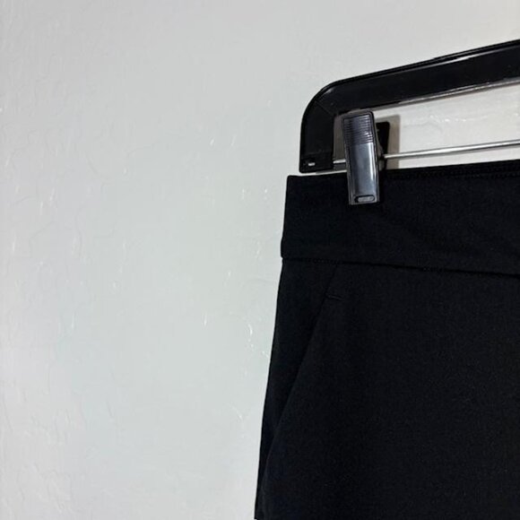 Ministry of Supply Pants Womens 4 Black Pull-On Tapered Ankle Stretch Travel - Picture 2 of 6